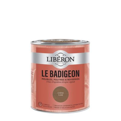 Badigeon meubles, poutres et boiseries Libéron Chêne fumé 0,75 L - LIBERON