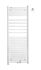 Sèche-serviettes mixte ANGORA 615 W / 600 W blanc - ACOVA
