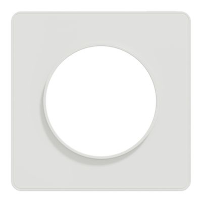 Plaque de finition 1 poste blanc - Odace 2011 Touch SCHNEIDER ELECTRIC