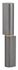 Paumelle à souder inox hauteur 140 mm avec bague laiton THIRARD