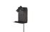 Spot LED mural avec tablette 3W + 1,5W lumière blanc chaud Noir- Element TRIO