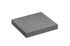 Chapeau de pilier 40 x 40 x 6 cm marbré gris SAS
