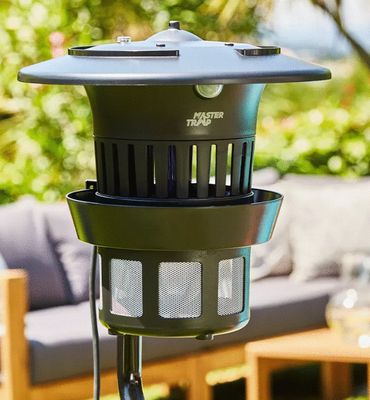 Piège à moustique d'extérieur sur pied jusqu' à 1000m² Tiger Trap Pro avec recharge 1 mois MASTER TRAP