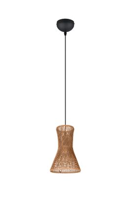Suspension E27 Bijou fil de papier naturel 10W - CASALUM