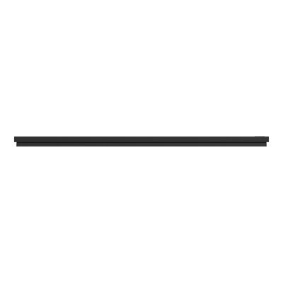 Plaque de finition 4 postes Odace 2025 noir onyx - SCHNEIDER ELECTRIC