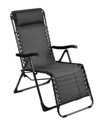 Fauteuil relax graphite gris NEO - PROLOISIRS