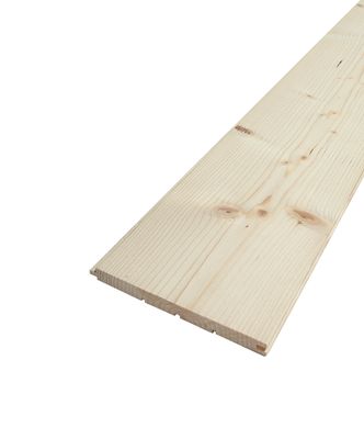 Lambris sapin brossé choix AB - 15 x 180 x 2050 mm - HENRY TIMBER