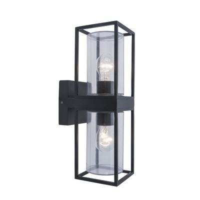 Applique extérieur E27 Flair noir IP44 40W - COREP