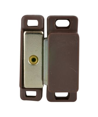 Loqueteaux magnétiques rectangulaire  brun force 6 kg par 2 CIME