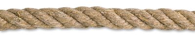 Corde chanvre résistance 1208 kg diamètre 14 mm vendue au mètre CHAPUIS