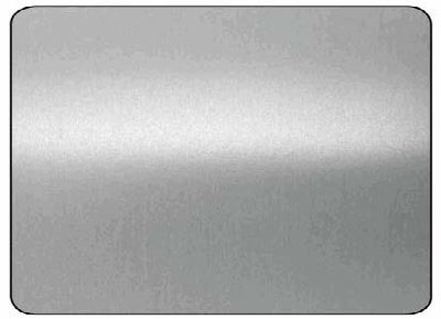 Tôle aluminium brut lisse brillante 500 x 1000 mm épaisseur 0,5 mm CQFD