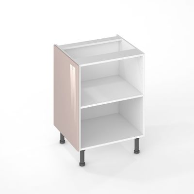 Joue de finition de cuisine Cristal cashmire 70 x 57 cm pour meuble bas