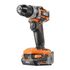 Perceuse à percussion sans fil 18 V BSB18SBL-X02B (Brushless, 2 batteries) - AEG