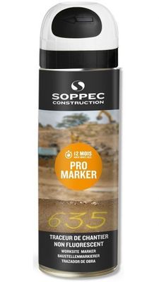 Bombe de traçage blanc 0,5 L - SOPPEC