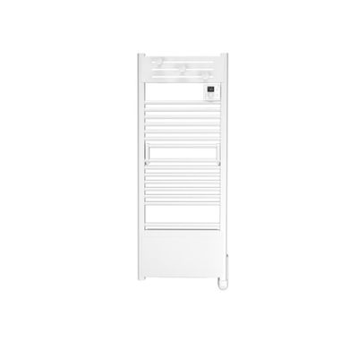 Sèche-serviettes soufflant à inertie fluide connecté ACTIBAIN 1750W noir - NOIROT