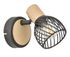 Spot E14 Kento noir et bois 25W - COREP