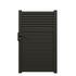Portillon aluminium JASMIN l.1,00 x H.1,634 m gris quartz livraison directe à domicile GARDEN GATE