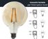 Ampoule LED Globe diamètre 125 mm ambrée 6W 720lm dimmable blanc chaud - ARLUX