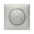 Interrupteur volet roulant encastrable connecté + plaque Aluminium - Dooxie with Netatmo LEGRAND