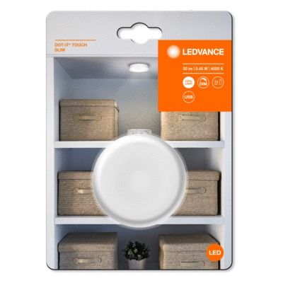 Spot rechargeable DOT IT TOUCH blanc froid 30 lumens LEDVANCE
