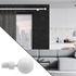 Embout déco bouchon en métal diam 28 mm Finition Blanc mat - MOBOIS
