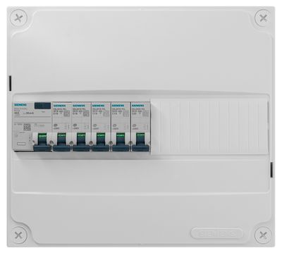 Tableau électrique pré-équipé 1 rangée pour extension - SIEMENS