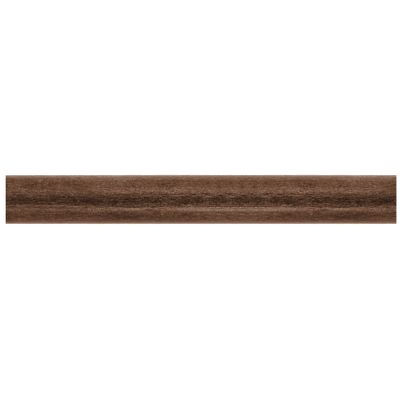 Tringle à rideaux en bois 2.50 m diam 28 mm Finition chêne foncé - MOBOIS