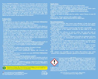 Peinture spéciale piscine et bassin Absolue satin bleu 2.5 l - OXI