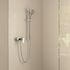 Ensemble douche 2 jets 100 mm avec mitigeur Vernis Blend chromé - HANSGROHE