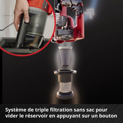 Aspirateur à main sans fil TE-SV 18 Li-Solo