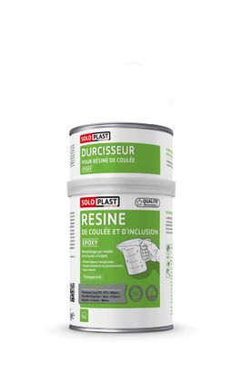 Résine époxy de coulée et d'inclusion 750g SOLOPLAST