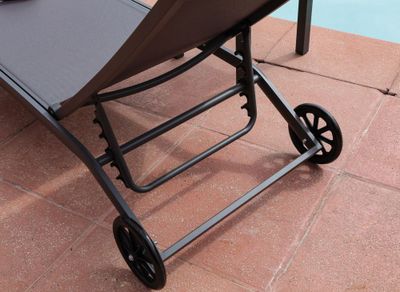 Bain de soleil aluminium grey/gris CELIO - PROLOISIRS