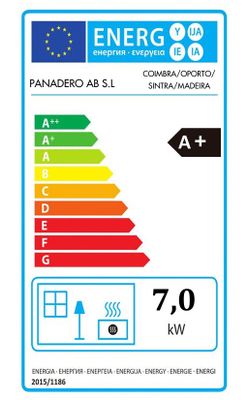 Poêle à bois 7 kW Sintra PANADERO Livraison à domicile incluse