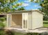 Chalet de jardin en bois Ines - Portes pliantes - 19,8 m² hors-tout - Livraison à domicile incluse - PALMAKO
