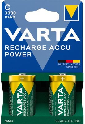 Piles rechargeables HR14 (C) Accu power par 2 - VARTA