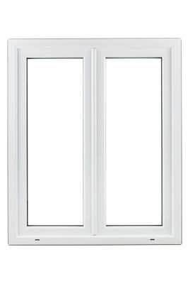Fenêtre PVC blanc 2 vantaux H.115 x l.100 cm CLOSY