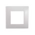 Plaque simple grise Delta Viva SIEMENS
