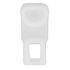 Suspendeur pour rail 24 x 16 mm en PVC Finition Blanc par 12 - MOBOIS