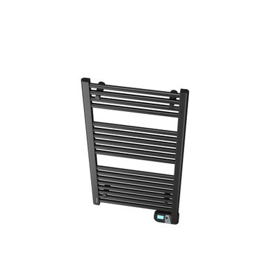 Sèche-serviettes à inertie fluide FLOBAIN 2 500W avec 2 patères noir - NOIROT