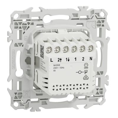 Interrupteur volet-roulant connecté Wiser Odace 2025 blanc - SCHNEIDER ELECTRIC