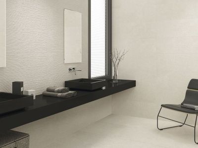 Faïence blanche murale intérieur perle OZONE ép 9 mm 30 x 60 cm paquet de 1,26 m² BALDOCER