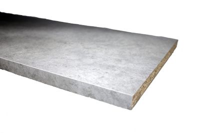 Tablette mélaminé béton - 18 x 500 x 2500 mm - AJ TIMBER
