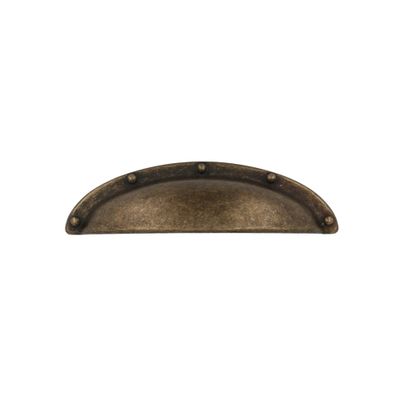 Poignée de meuble coquille laiton 64 mm par 4 REI