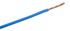 Fil électrique H07V-R 6 mm² semi-rigide bleu au mètre - NEXANS
