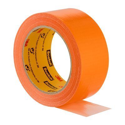 Ruban adhésif de bâtiment orange  High Visibility 25 m x 48 mm par 2 - SCOTCH