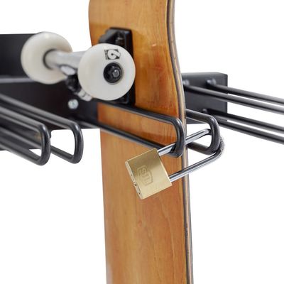 Range 4 skateboards mural avec antivol MOTTEZ