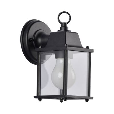 Applique extérieur E27 Palerme noir IP44 60W - COREP