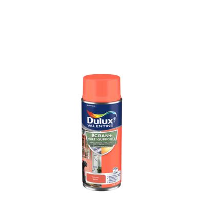 Peinture aérosol Ecran+ Multi-supports Satin Agrume 400 mL - DULUX VALENTINE