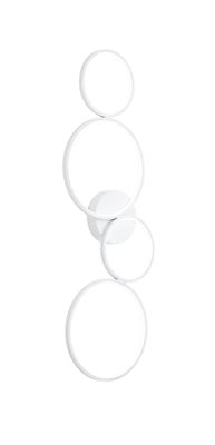 Plafonnier RONDO blanc LED 37W 4800 lumens blanc chaud - TRIO