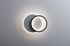 Applique murale LED design 890 lumens lumière blanc neutre ronde Noir/blanc - 2Form PAULMANN